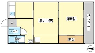 クレメア　A棟の物件間取画像